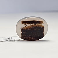 حجر كريم عقيق يماني طبيعي مصور الكعبة المشرفة تفصي...