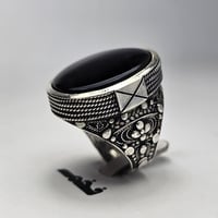 خاتم فضه نادر حجر عقيق شفة العبد اليماني مصور قلب