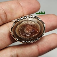 خاتم فضه فخم نادر حجر عقيق سليماني يماني طبيعي ناد...