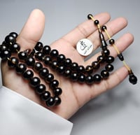 سبحة فاتوران لون فاخر بشفافيه تمليكة مسباح فخم