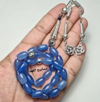 سبحة فخمه عقيق يمني مسباح مميز