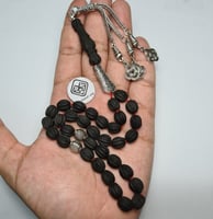 سبحة فخمه من عنبر الفاخر مسباح نادر ومميز