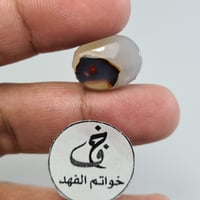 عقيق مصور رأس جمل و رأس ضب سبحان الله عقيق يمني طب...