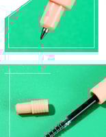 قلم حبر ابيض من وي بييرز (حبر ازرق)