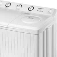 غسالة حوضين كرافت 12 كيلو لون أبيض