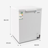 فريزر مسطح اوجين 5 قدم 144 لتر