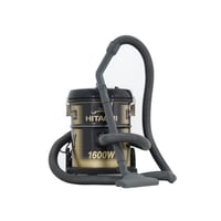 مكنسة هيتاشي 15 لتر 1600 واط لون اسود