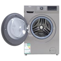 غسالة اتوماتيك اوجين فتحة امامية استيل 10 كيلو تنش...