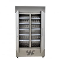 ثلاجة وربل بابين استيل مغلقة 1050 لتر