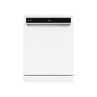 غسالة صحون جنرال سوبريم 15 مكان 8 برامج لون ابيض ت...