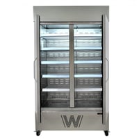 ثلاجة وربل بابين استيل مغلقة 1050 لتر