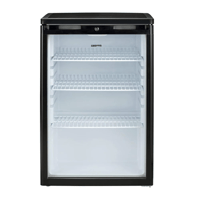 ثلاجة جيباس عرض صغير مصباح، أسود 165 موديل GSC1601...