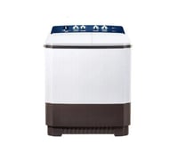 غسالة حوضين ال جي 10.5 كيلو ابيض ( تايلندي )