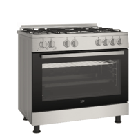 فرن غاز بيكو تركي 5 شعلة استيل امان كامل اشعال مود...