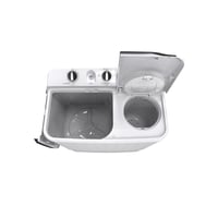 غسالة جنرال سوبريم نصف اوتوماتيك حوضين 9 كيلو, لون...