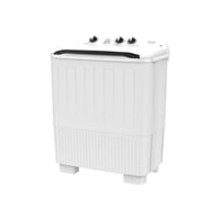 غسالة جنرال سوبريم نصف اوتوماتيك حوضين 9 كيلو, لون...