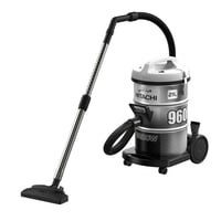 مكنسة هيتاشي برميل 21 لتر 2200 واط لون رمادي