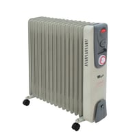 دفاية زيتية وربل 15 ريشة مع تايمر