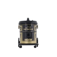 مكنسة هيتاشي 15 لتر 1600 واط لون اسود