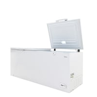 فريزر ميديا مسطح لون ابيض بابين 19.9 قدم