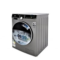 غسالة اوتوماتيك ميديا فتحة امامية 10 كغ لون فضي