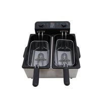 قلاية زيت كولين 6 لتر 2800 واط سلة مزدوجة