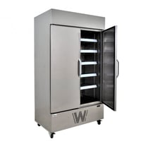 ثلاجة وربل بابين استيل مغلقة 1050 لتر