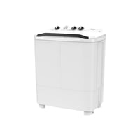 غسالة جنرال سوبريم نصف اوتوماتيك حوضين 7 كيلو, لون...