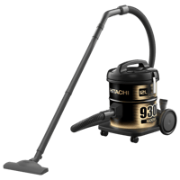 مكنسة هيتاشي 12 لتر 1600 واط لون اسود