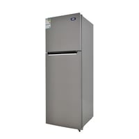 ثلاجة هاس بابين فضي 319 لتر 11.2 قدم