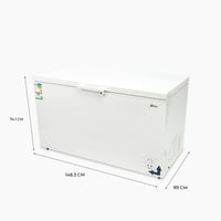 فريزر سطحي اوجين 14.8 قدم 420 لتر (قابل للتحويل إل...