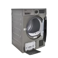 نشاف غسيل ميديا 8 كغ 16 برنامج مكثف لون فضي