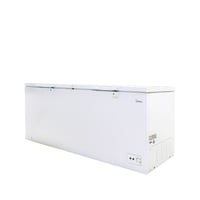 فريزر ميديا مسطح لون ابيض بابين 19.9 قدم