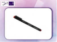 قلم خط عربي برأس مشطوف بمقاس 2 ملم أحمر من ماركة ر...