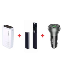 عرض باقة الشحن المتنقل | شاحن سيارة سريع 84 واط ثل...