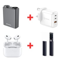 عرض باقة الشحن الاحترافي | شاحن جداري 65 واط + بوك...