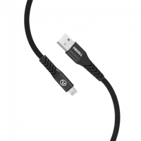 سلك ايفون قماش 50 سم معتمد من أبل اسود