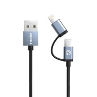 كيبل شاحن ايفون وجلاكسي 150 سم معتمد من ابل