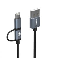 كيبل شاحن ايفون وجلاكسي 150 سم معتمد من ابل