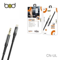 كيبل ايفون AUX ماركة بود 120 سم اسود