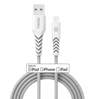 سلك ايفون قماش 50 سم معتمد من أبل ابيض