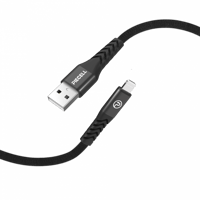 سلك ايفون قماش 50 سم معتمد من أبل اسود