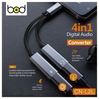 تحويلة ايفون سماعة وشاحن 4 في 1