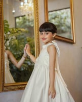 فستان حفله أنثوي بظهر مكشوف