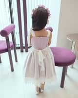 فستان انيق بدون اكمام