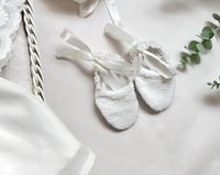 طقم مولوده بقماش جورجيت ناعم