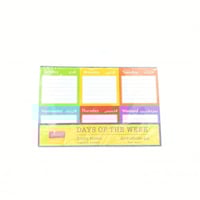 ورق ملاحظات لاصق أيام الأسبوع بريما