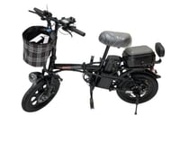 دراجة كهربائية ١٦ انش قابل للطي كفر عريض