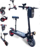 سكوتر الوحش 48v محرك 1500 واط احدث دفعه مع شنطة