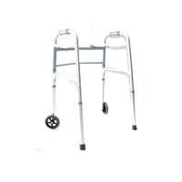 مشاية كبار لكبار السن بعجلات ستيل DY04915-CL قابلة...